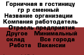 Горничная в гостиницу-гр/р сменный › Название организации ­ Компания-работодатель › Отрасль предприятия ­ Другое › Минимальный оклад ­ 1 - Все города Работа » Вакансии   